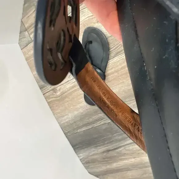 Tory Burch Miller Cloud Thong Sandal in Perfect Black - Picture 4 of 5